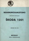 Bedienungsanleitung Skoda 1201