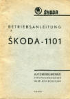 Betriebsanleitung Skoda 1101 von 1948