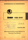 Betriebssanleitung 1940